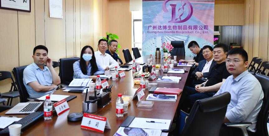 武漢市長(zhǎng)江新區(qū)管委會(huì)領(lǐng)導(dǎo)一行蒞臨達(dá)博生物參觀考察